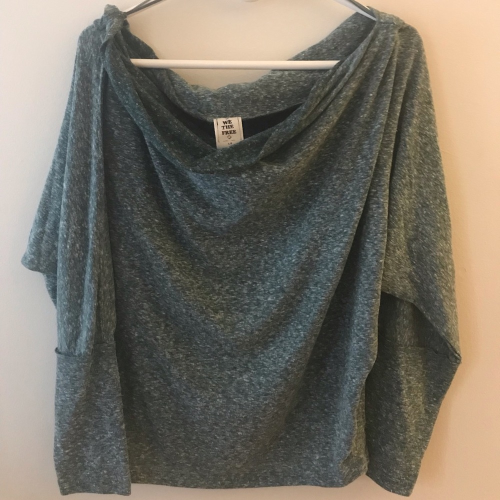 Free People — We the Free cowl neck sweater